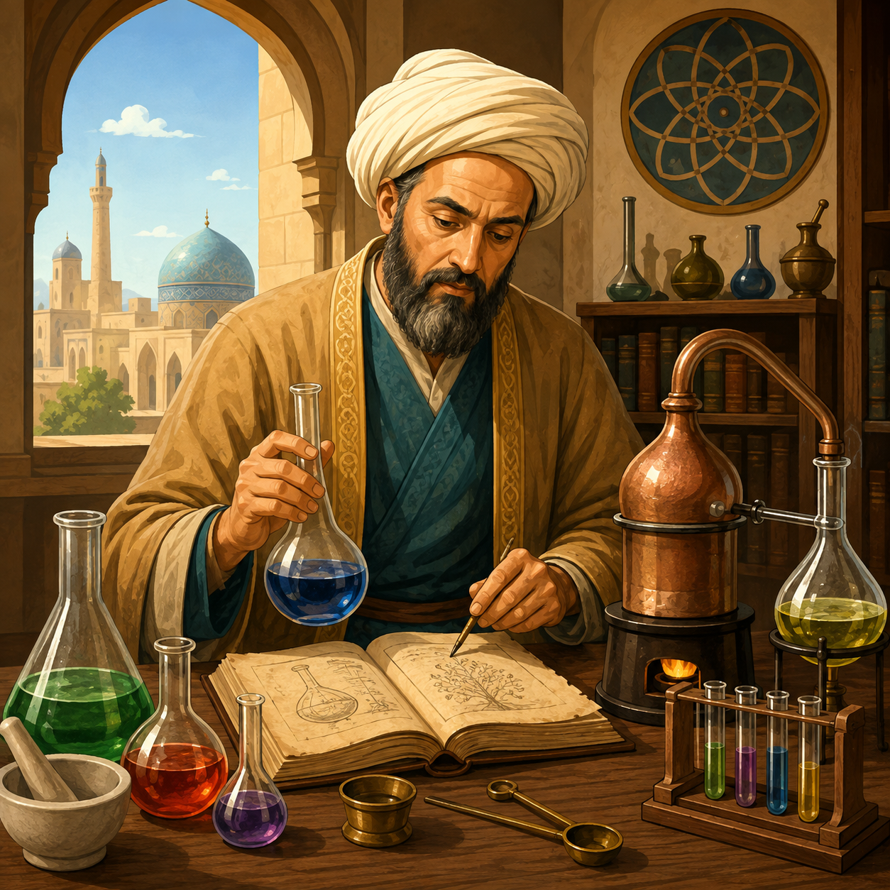 کیمیا: علم قدیمی که بعدها به علم شیمی تبدیل شد و دانشمندان ایرانی در آن پیشرفت کردند.