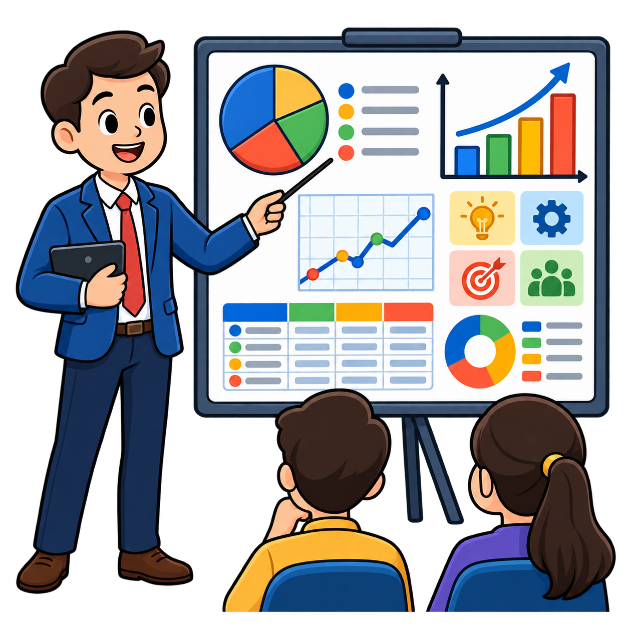 ارائهٔ نمایشی اطلاعات چگونه انجام می‌شود؟