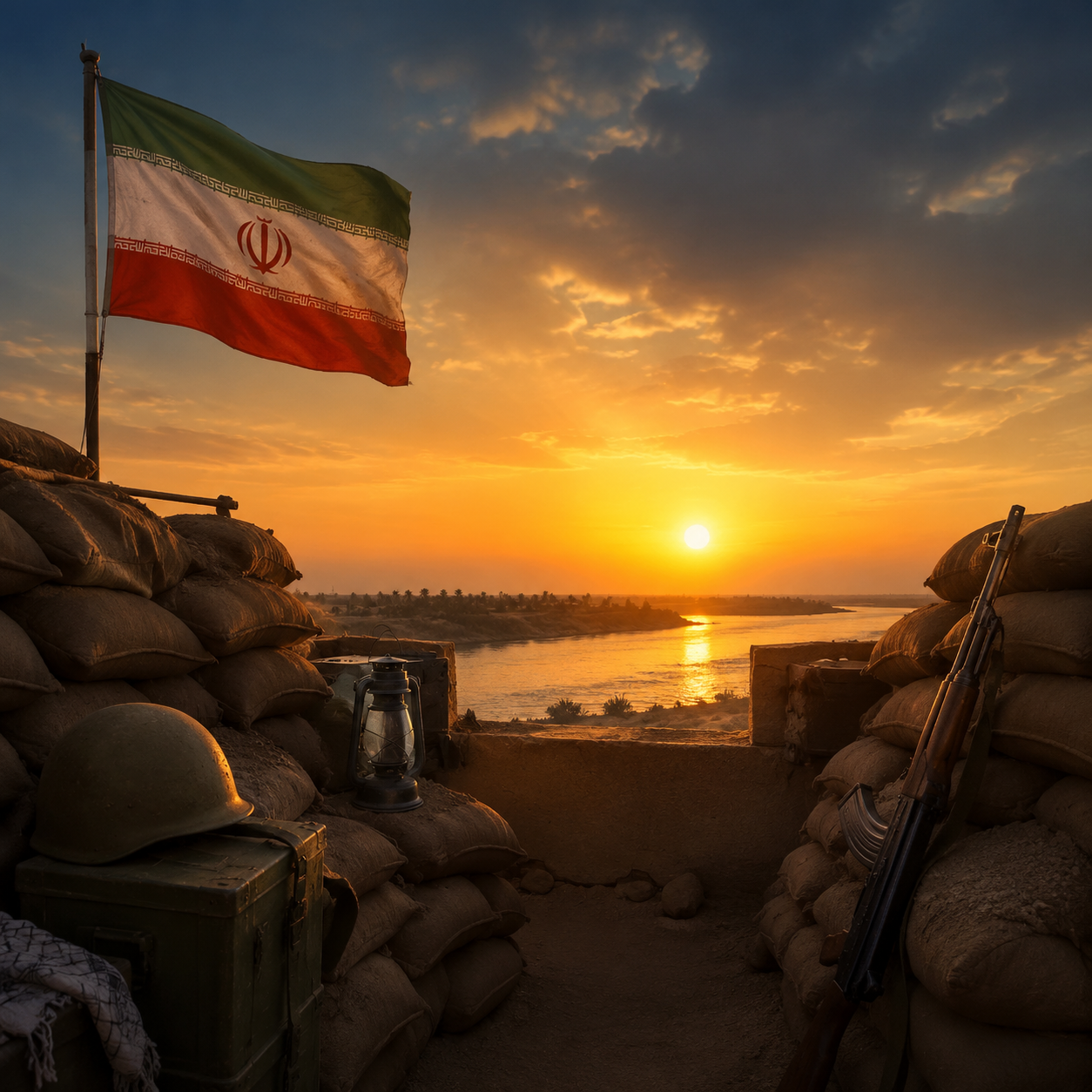 سنگر در جبهه جنوب: نماد مکان جنگ و دفاع از میهن