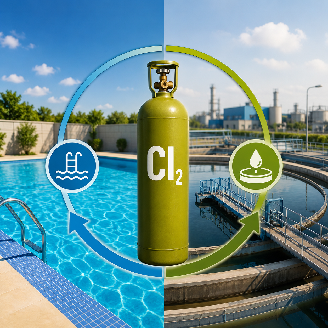 گاز کلر (Cl₂) چیست؟