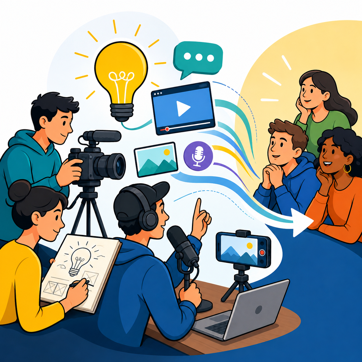 خلاقیت رسانه‌ای: به‌کارگیری شیوه‌های نو و هوشمندانه برای اثرگذاری بر مخاطب