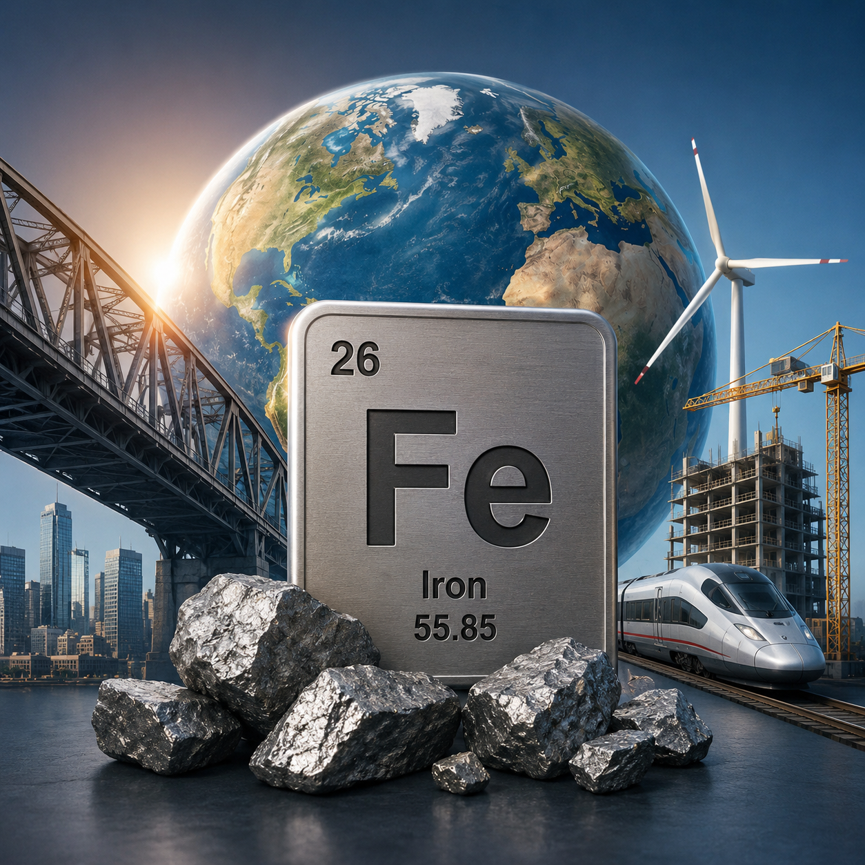 آهن (Fe) چیست و چه ویژگی‌هایی دارد؟