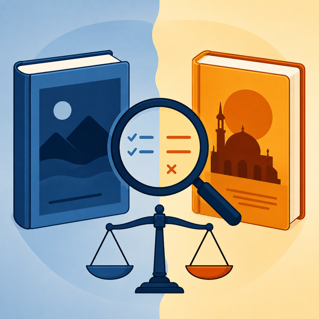 مقایسهٔ ساختاری: بررسی شباهت‌ها و تفاوت‌های شکل و شیوهٔ بیان دو اثر.