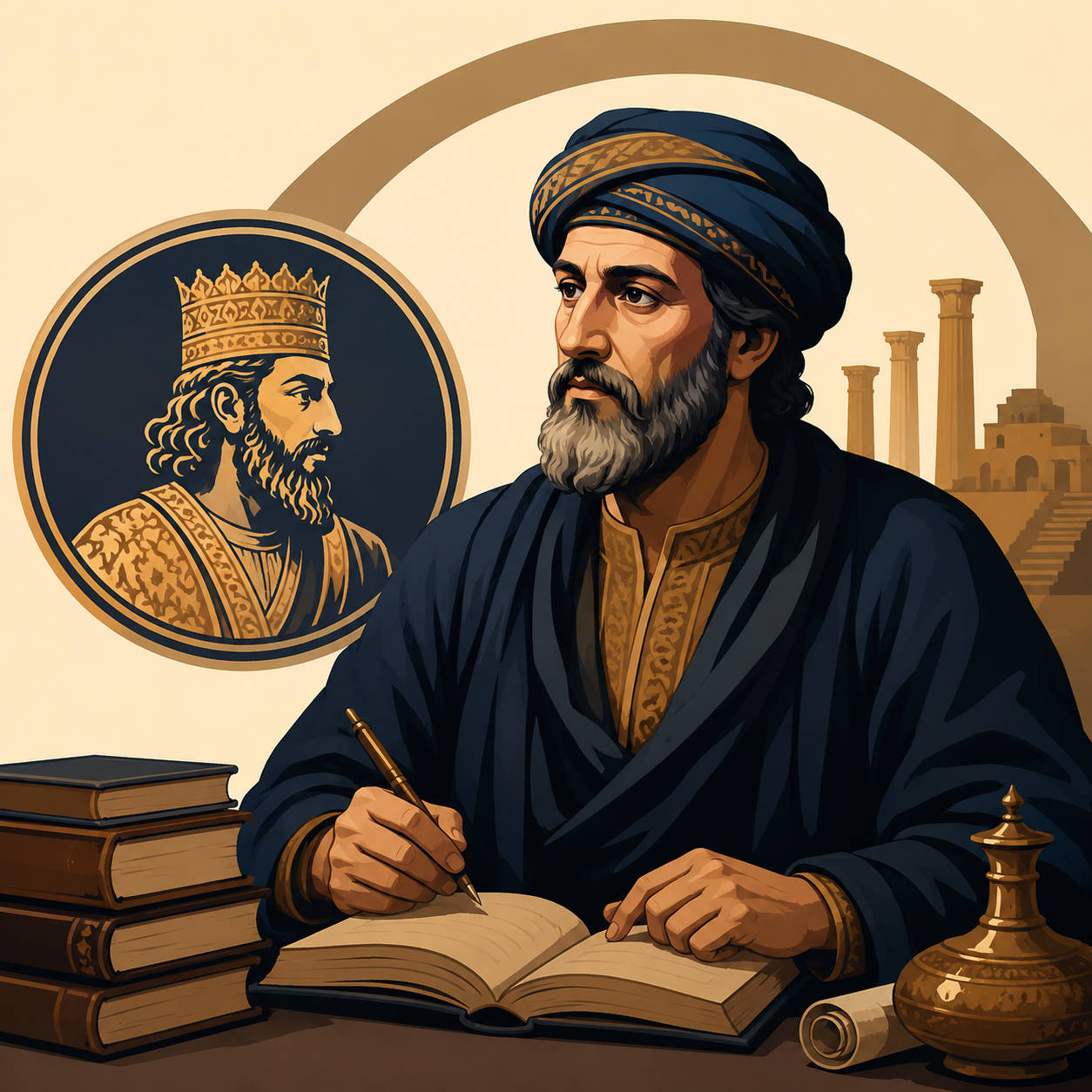 بزرگمهر کیست؟ وزیر خردمند انوشیروان و از چهره‌های دانایی و تدبیر در فرهنگ ایرانی.