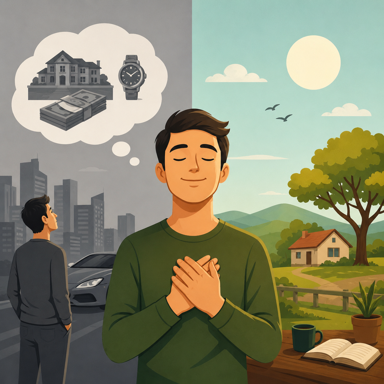 قناعت یعنی چه؟
