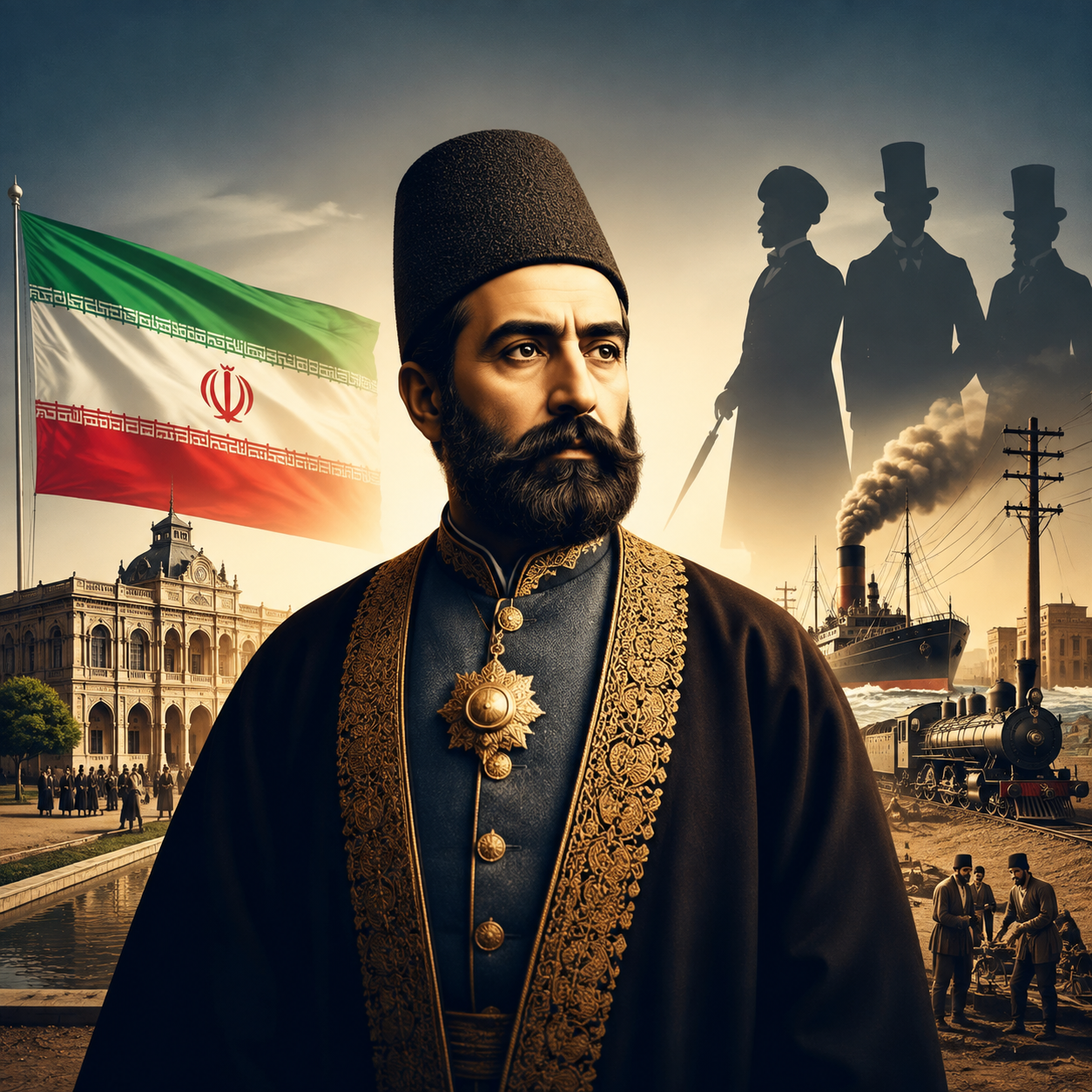 امیرکبیر: صدر اعظم ناصرالدین شاه که تلاش کرد ایران را آباد و مستقل کند و با دخالت بیگانگان مبارزه کرد.