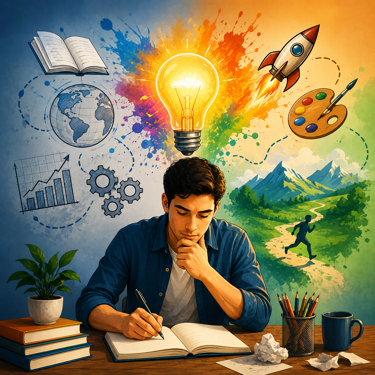 خلاقیت چگونه تقویت می‌شود؟
