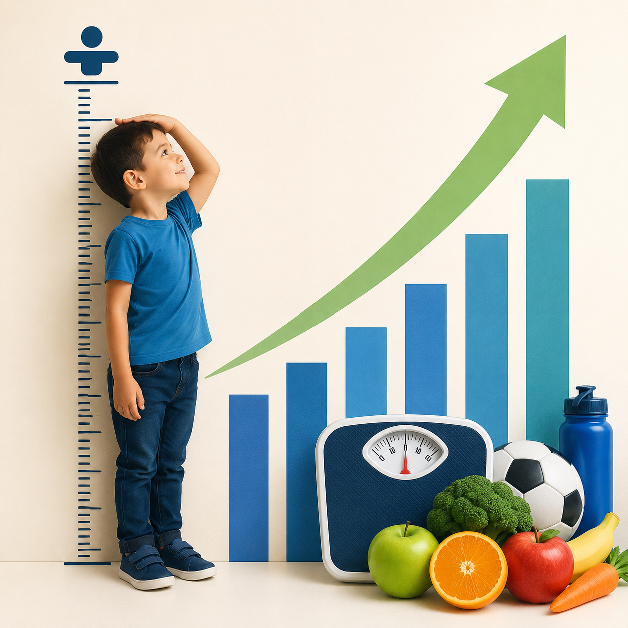 اهمیت قد و وزن در رشد کودک