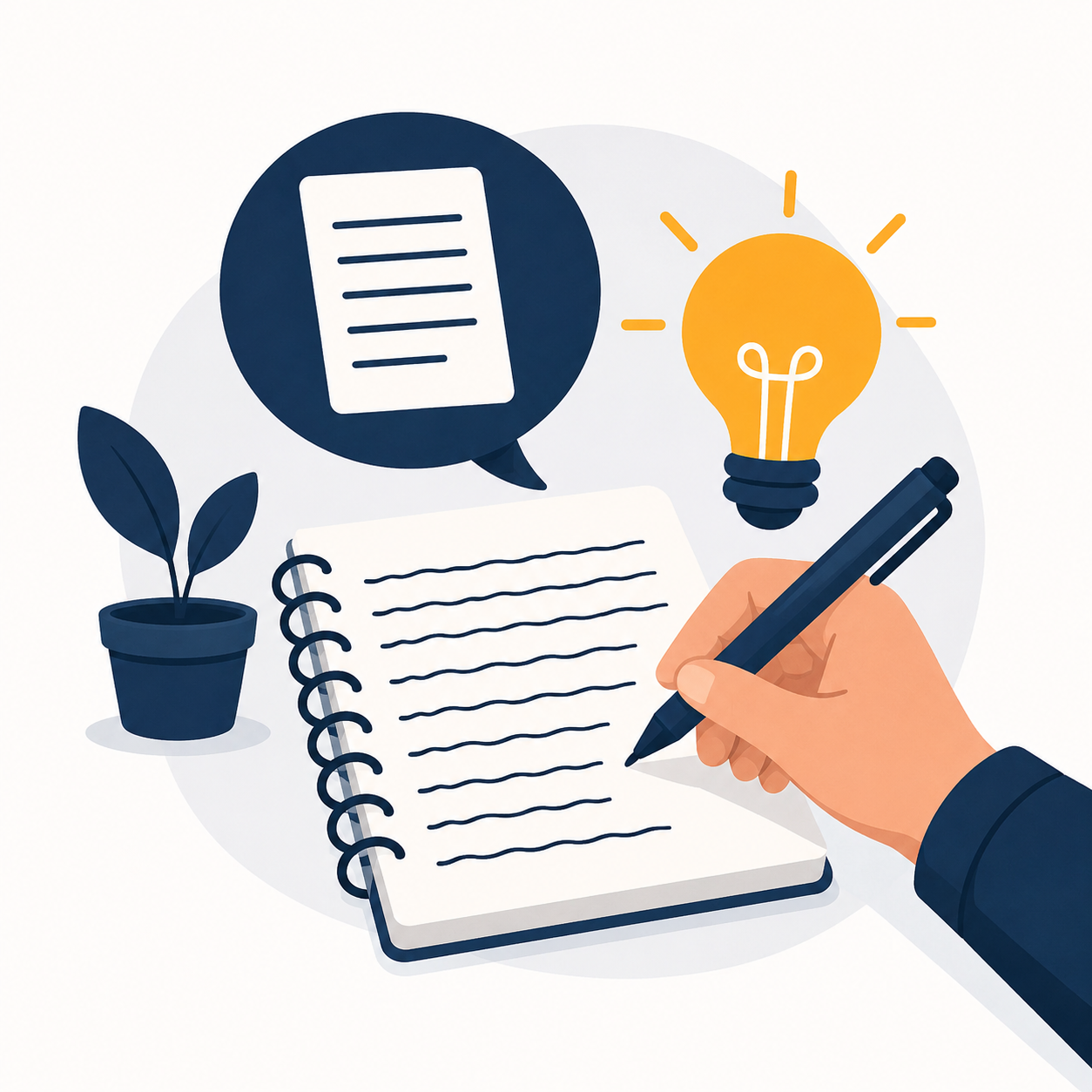 بندنویسی چیست؟ نوشتن چند جمله پیوسته درباره یک موضوع