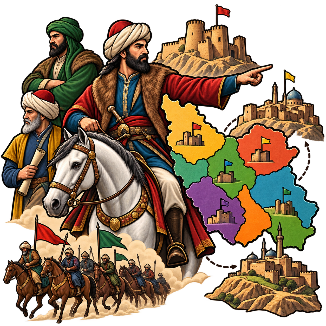 حکومت محلی: قدرت سیاسی محدود به بخشی از کشور که در نبود حکومت مرکزی نیرومند می‌تواند عامل پراکندگی سیاسی شود.