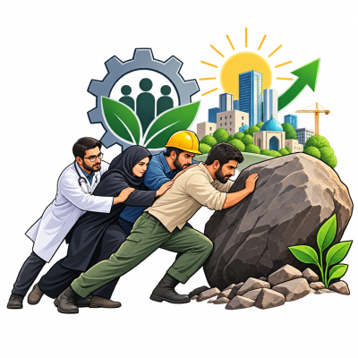 اقدام جهادی: تلاش خالصانه، مسئولانه و پرتوان برای حل مشکلات و پیشرفت جامعه.