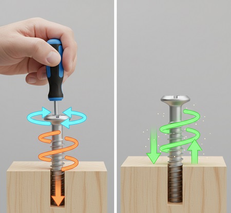 پیچ‌ها چگونه کارها را آسان می‌کنند؟