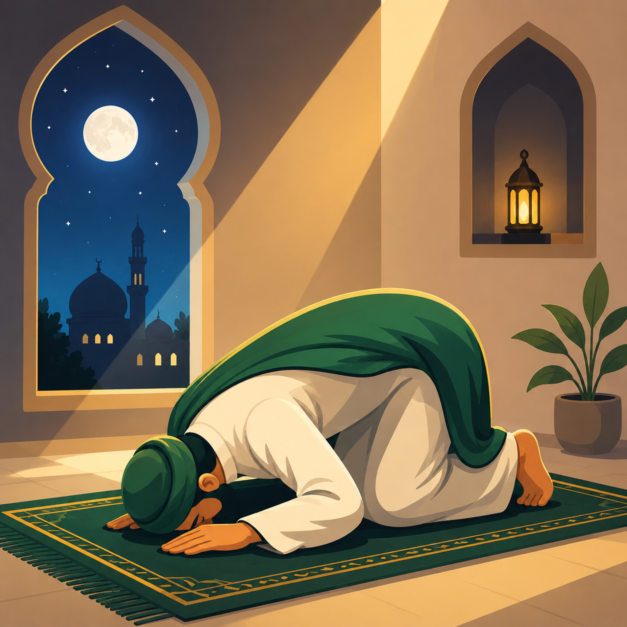 سجّاد (بسیار سجده کننده): لقب امام سجاد (ع)