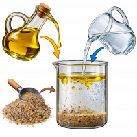 اجزای مخلوط: موادی که یک مخلوط را تشکیل می‌دهند.