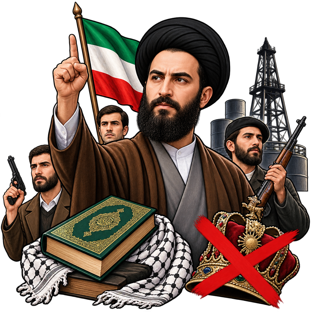 فدائیان اسلام: گروه مذهبی ـ سیاسی به رهبری نواب صفوی که در مبارزه با رژیم پهلوی و حمایت از ملی شدن نفت نقش داشت.