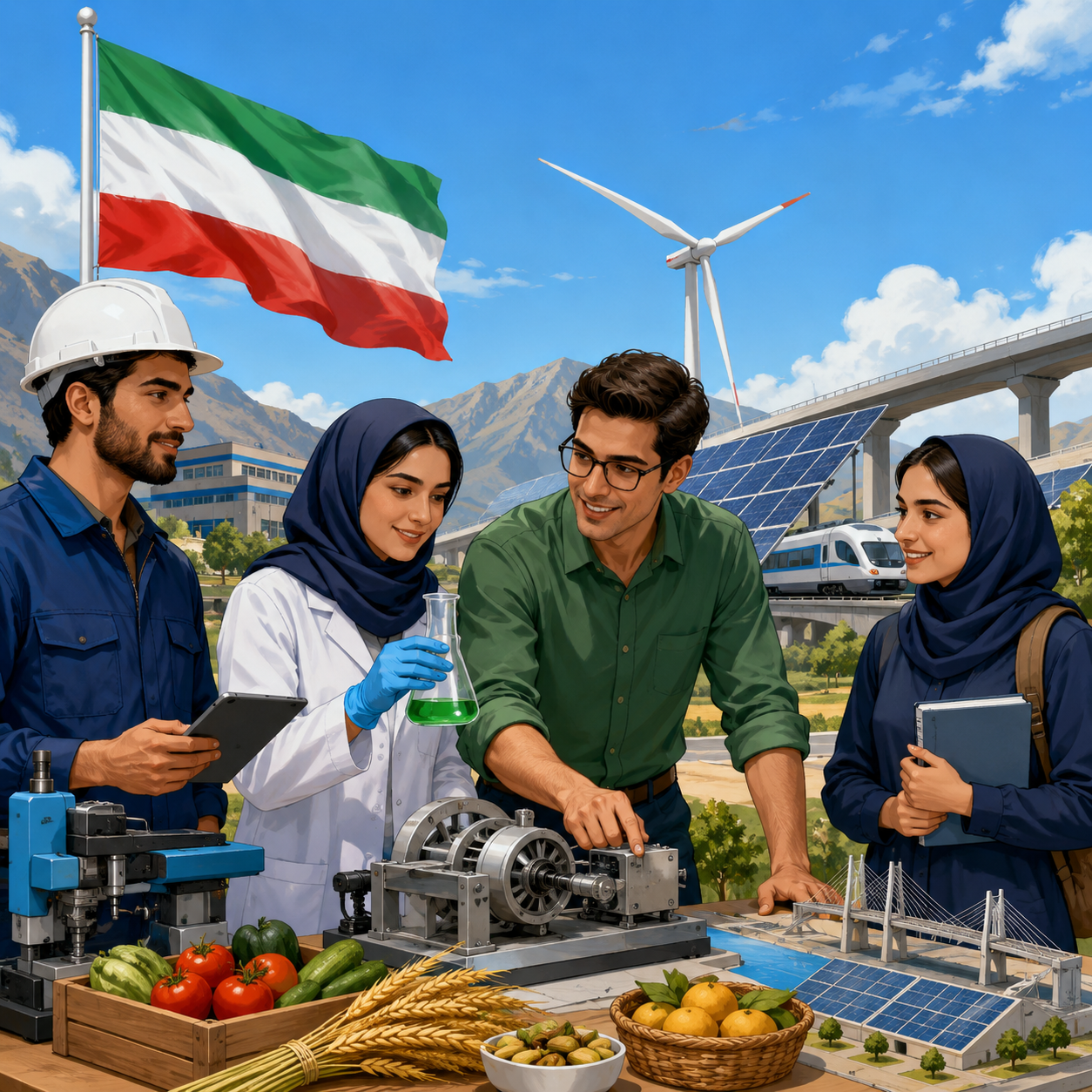 خودباوری ملی: اعتماد به توانایی مردم، متخصصان و تولیدات بومی برای حل مسائل و پیشرفت کشور.