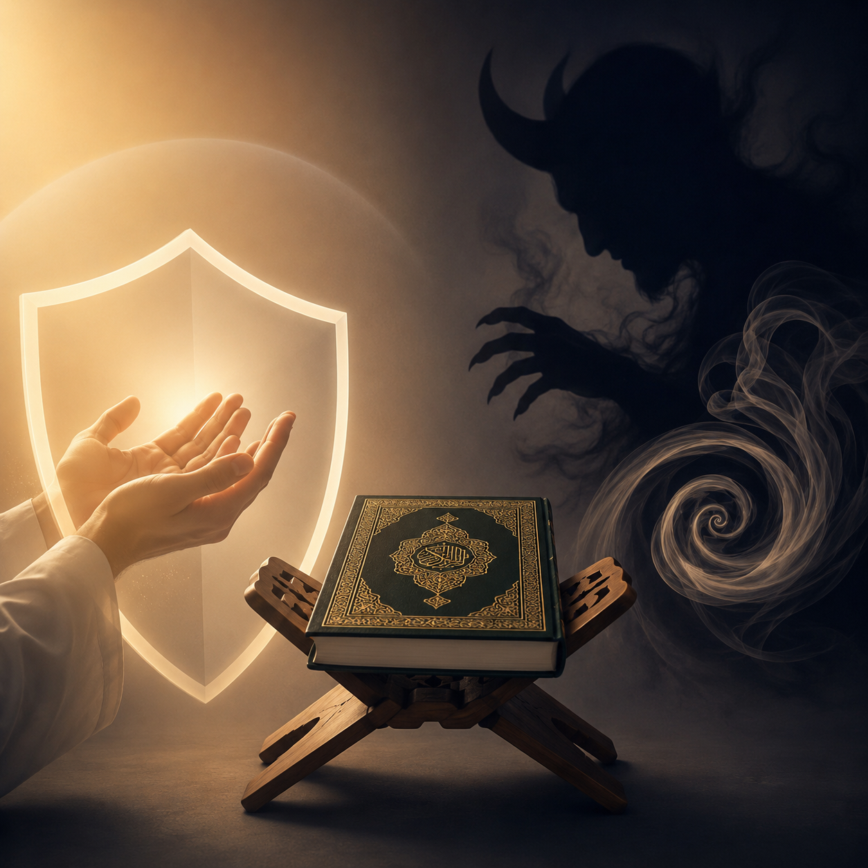 سوره ناس چیست و وسوسه شیطان چگونه در آن مطرح شده است؟