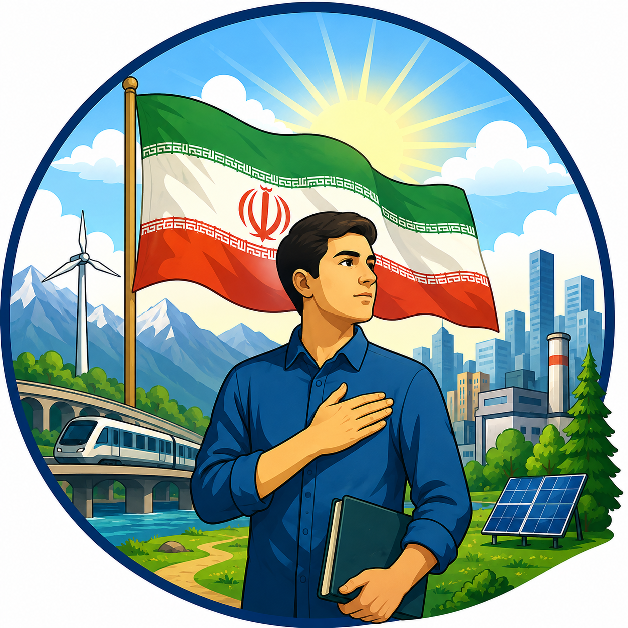 مسئولیت ملی: وظیفهٔ هر فرد برای شناخت، حفظ و پیشرفت کشور خود.