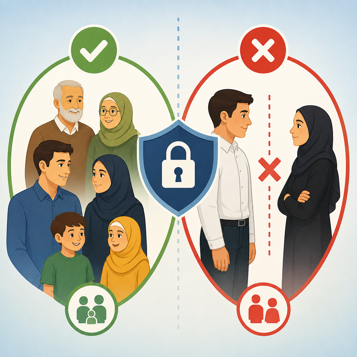 محرم و نامحرم کیست؟
