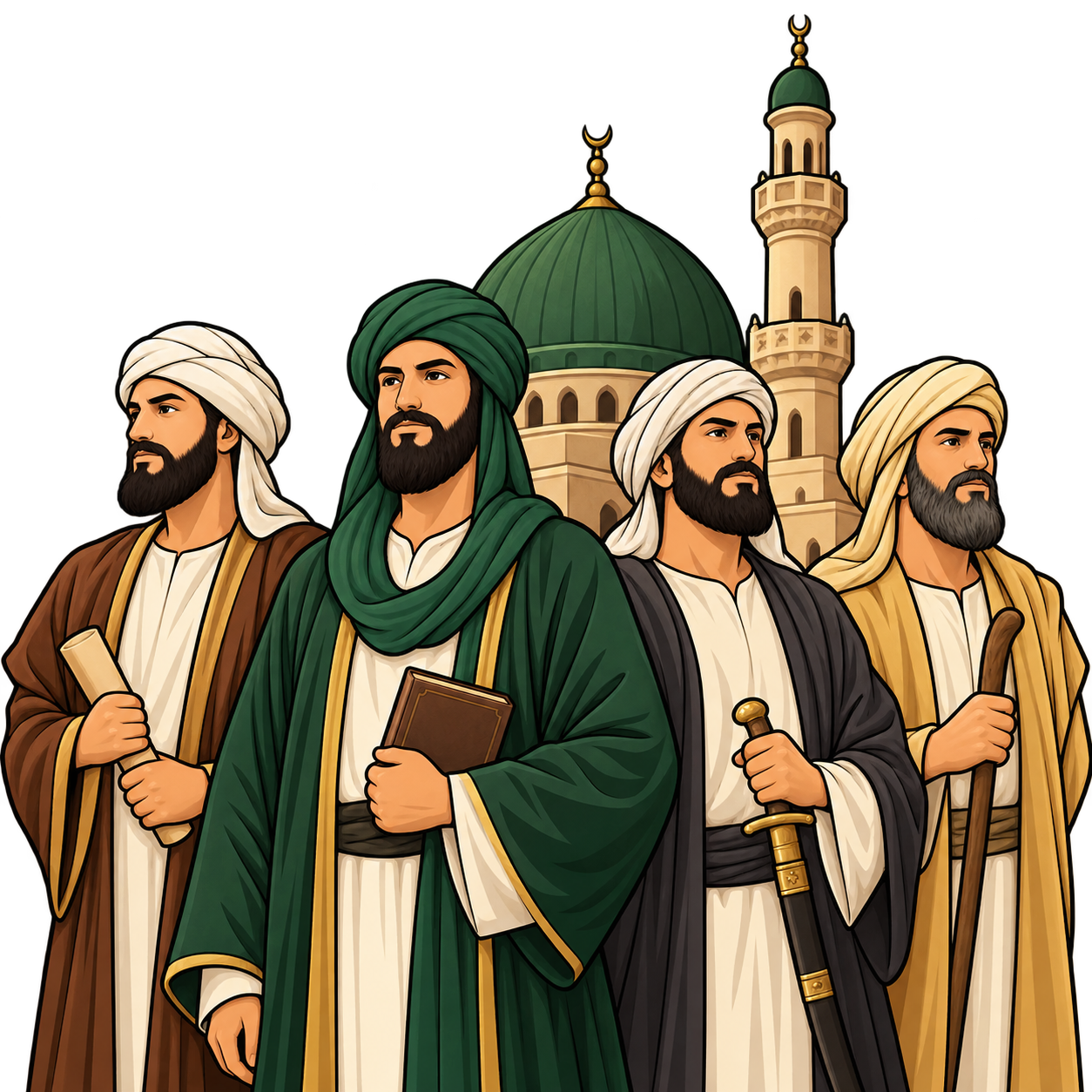 خلفای راشدین: چهار خلیفه نخست