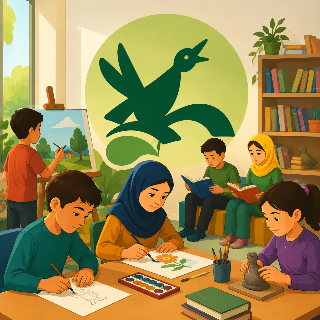 کانون پرورش فکری کودکان و نوجوانان: محلی برای آموزش مهارت‌های هنری و فرهنگی به کودکان و نوجوانان.