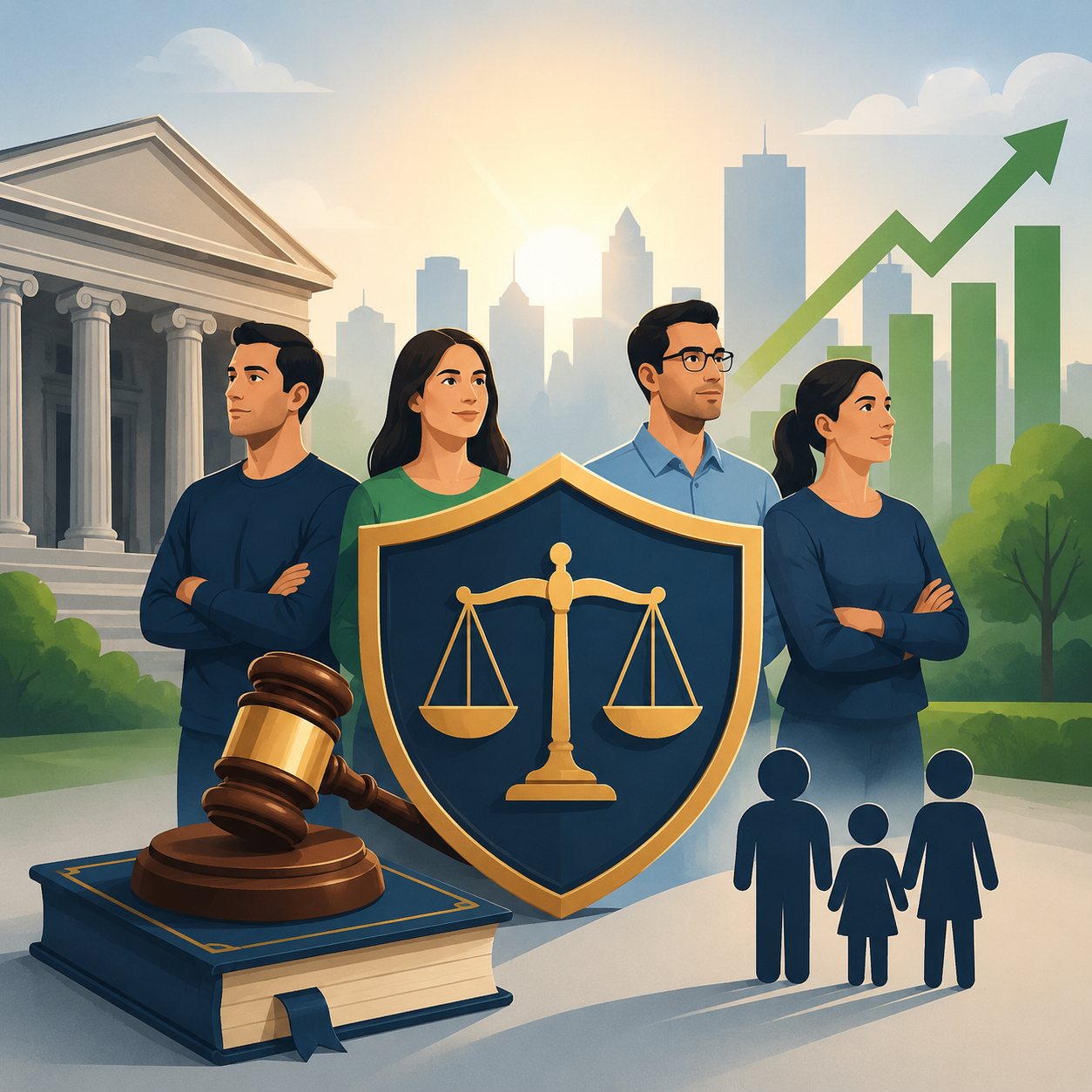 رعایت نظم و قانون: پایبندی به قواعد مشترک برای حفظ پیشرفت، عدالت و استقلال جامعه.