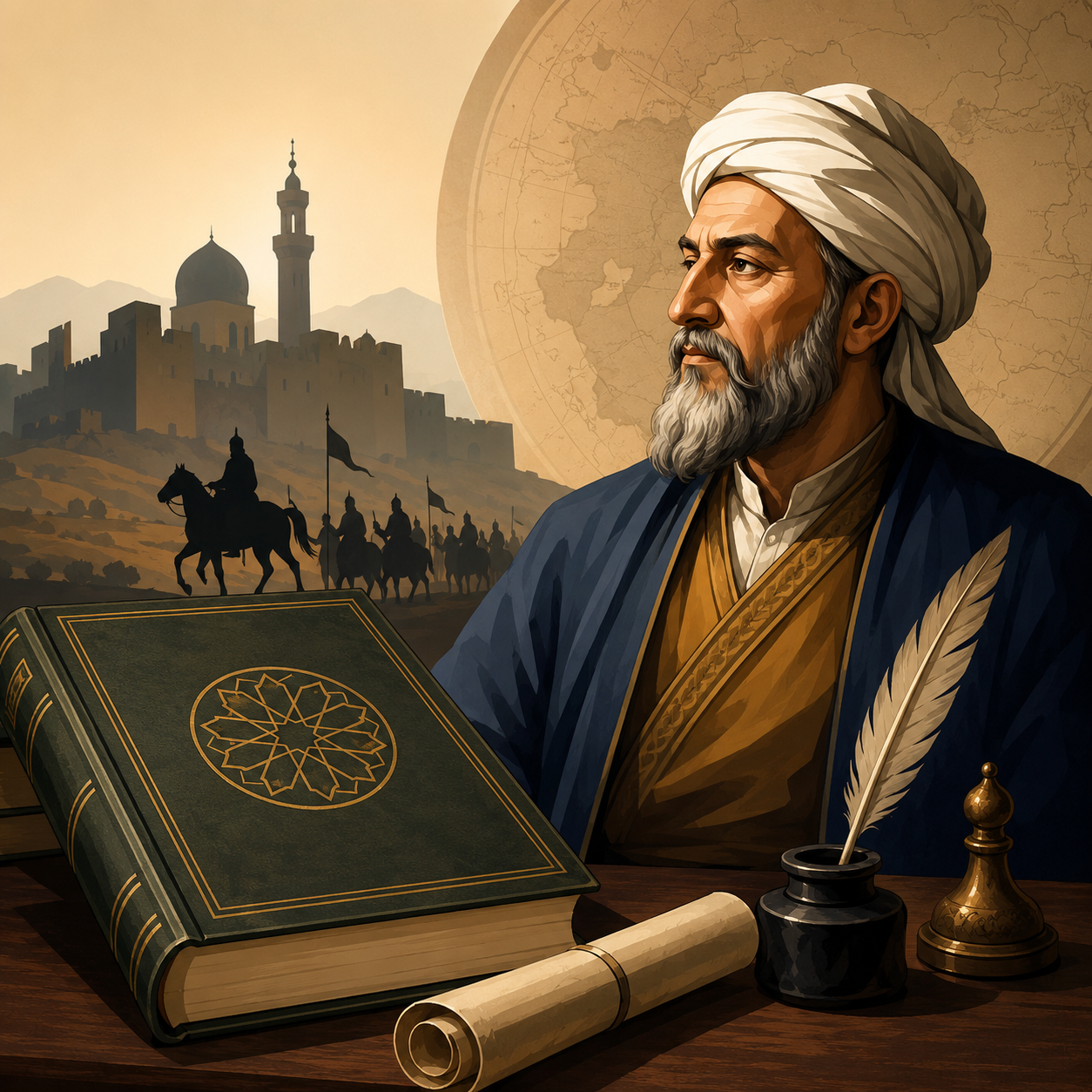 سیاست‌نامه: کتابی فارسی از خواجه نظام‌الملک در پنجاه فصل دربارهٔ کشورداری و تجربه‌های حکومتی.