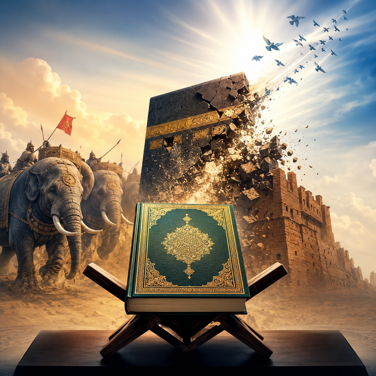سوره فیل چیست و چه پیامی درباره قدرت خدا دارد؟