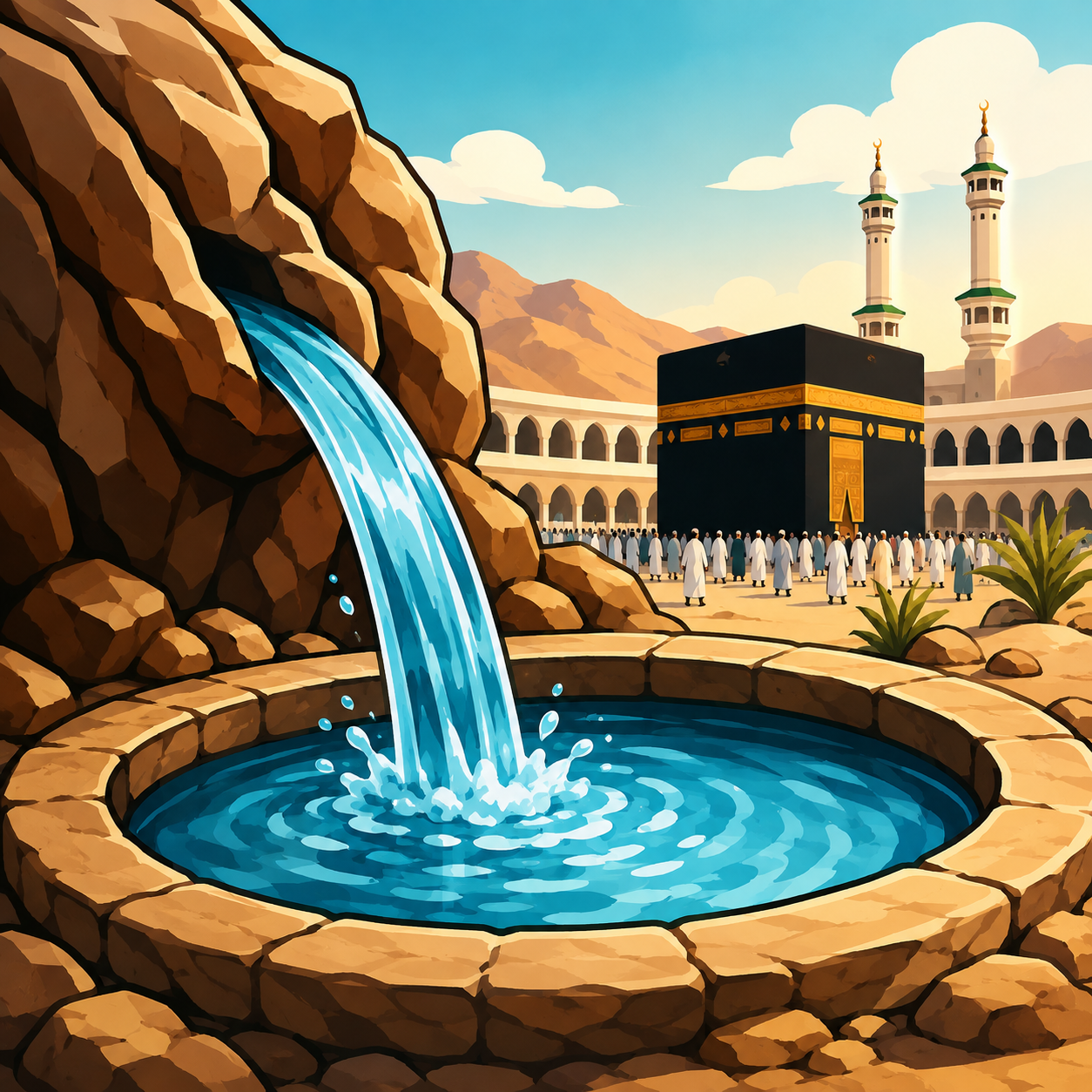چشمه‌ٔ زمزم چیست؟