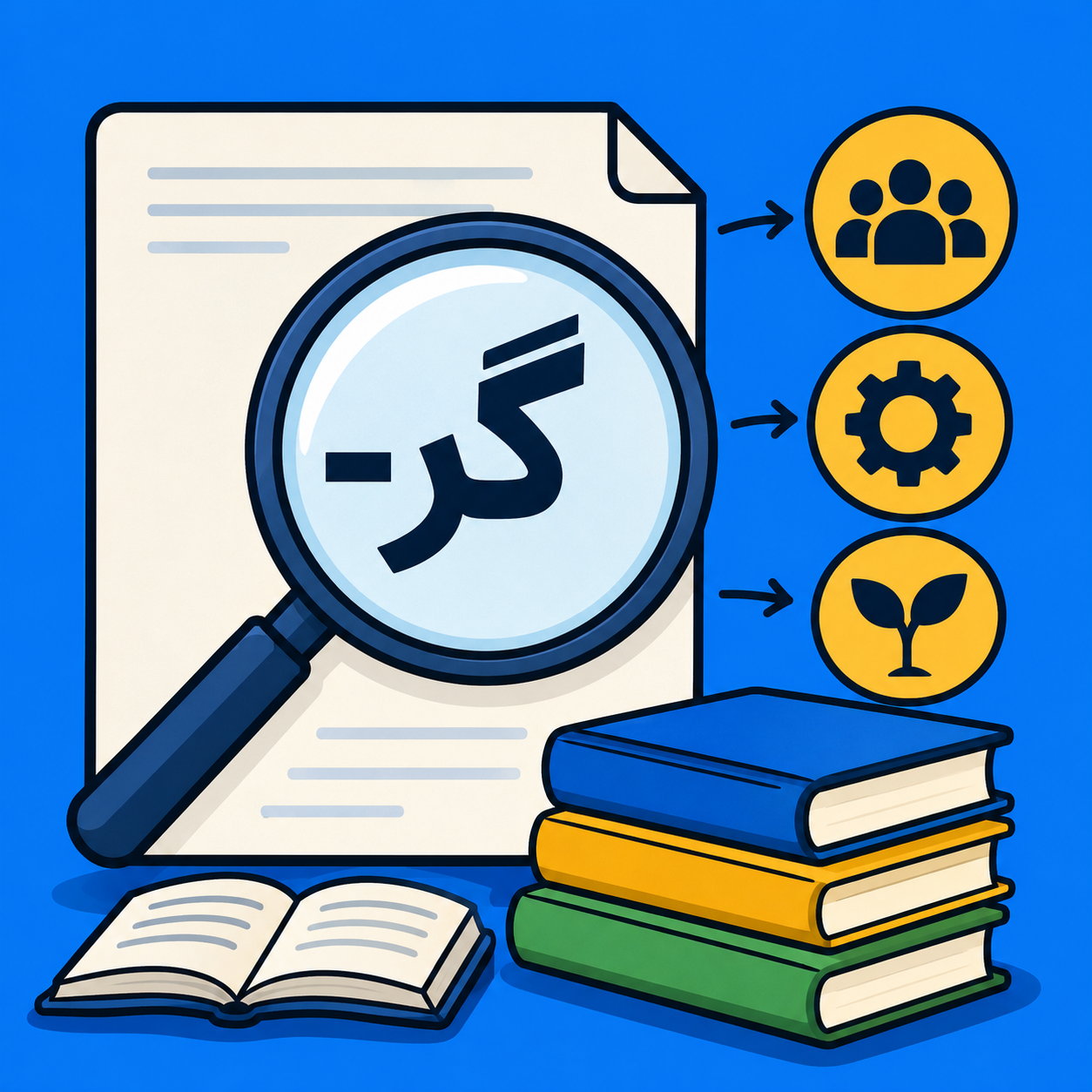 پسوند «گر» چه کاربردی دارد؟