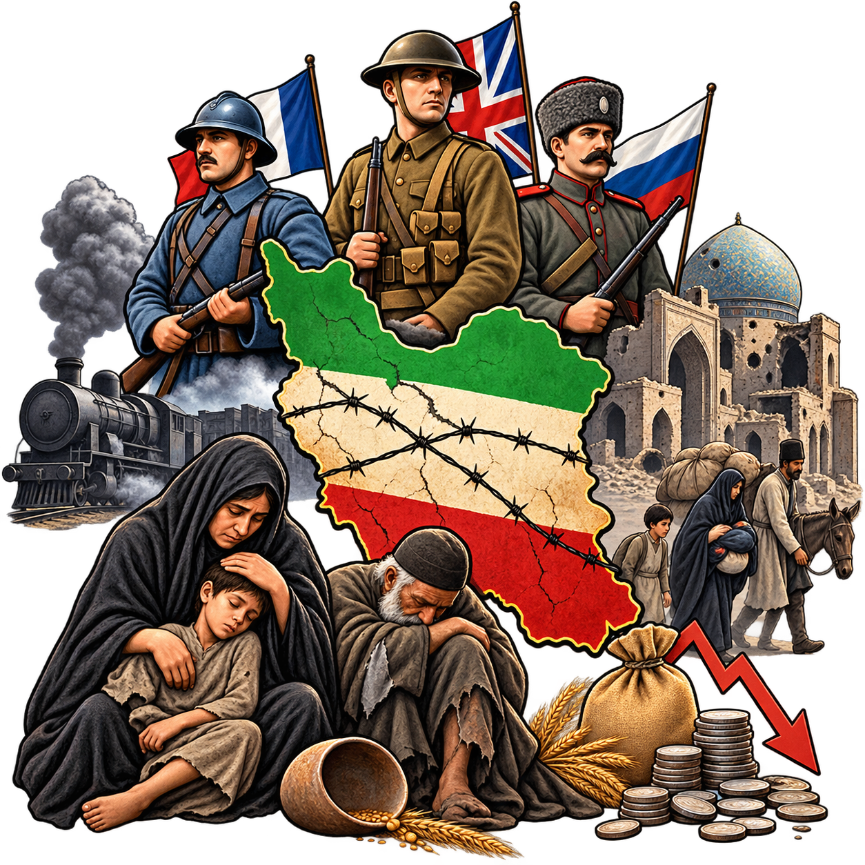 پیامدهای جنگ جهانی اول در ایران