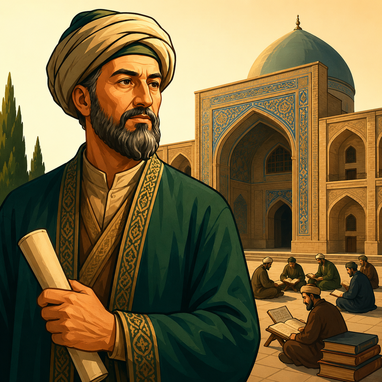 خواجه نظام‌الملک: وزیر معروف ایرانی در دوره سلجوقی که مدارس نظامیه را تأسیس کرد.