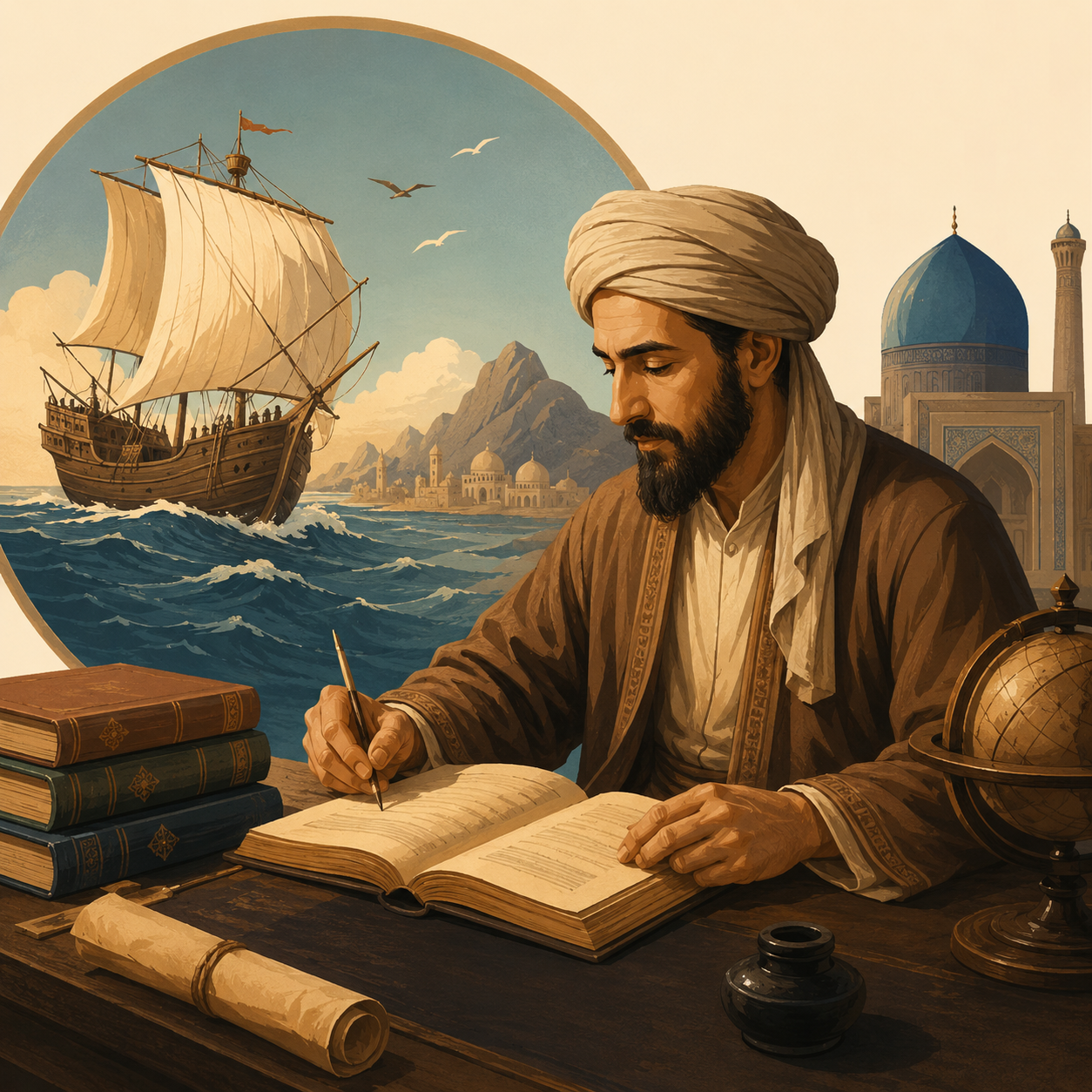 ظهیری سمرقندی، محمّدبن علی: نویسنده و مترجمی از قرن پنجم هجری که «سندبادنامه» را به نثر فارسی دری روان ترجمه کرد.
