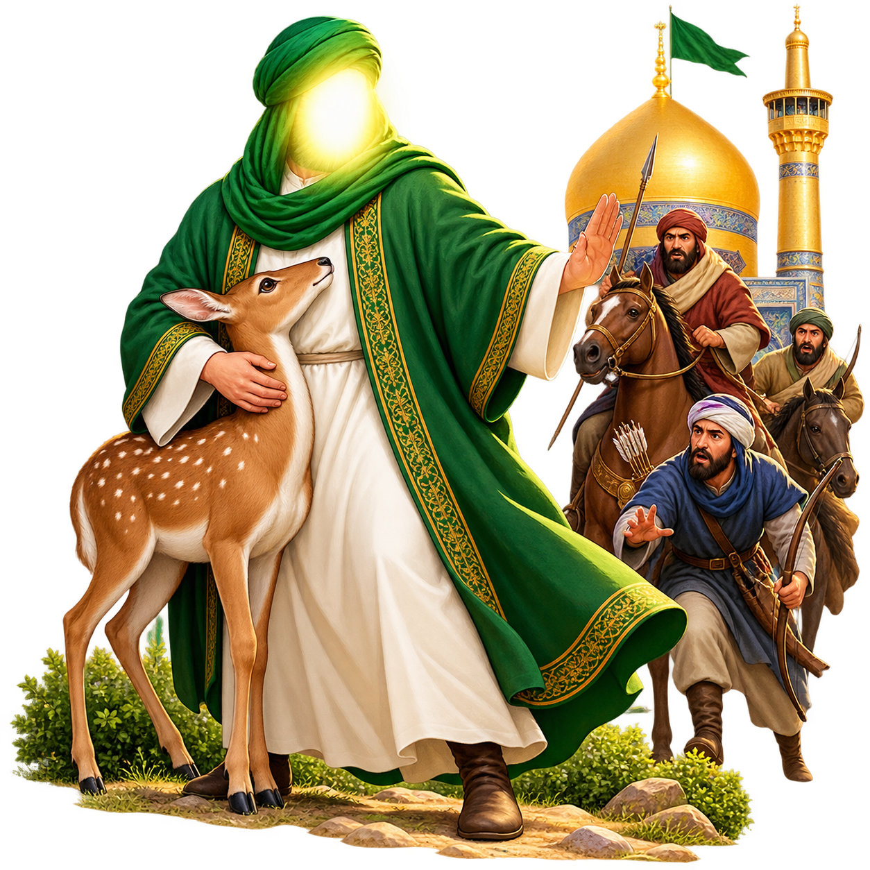 ضامن آهو: لقب امام رضا (ع)