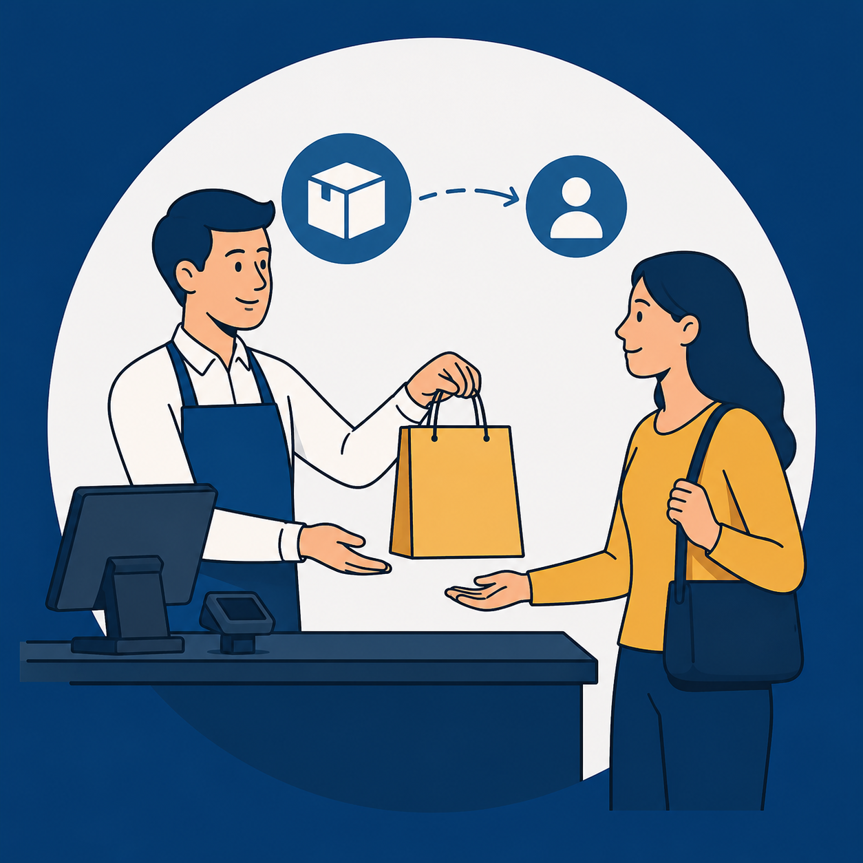 فروشنده و مشتری چه هستند؟ 