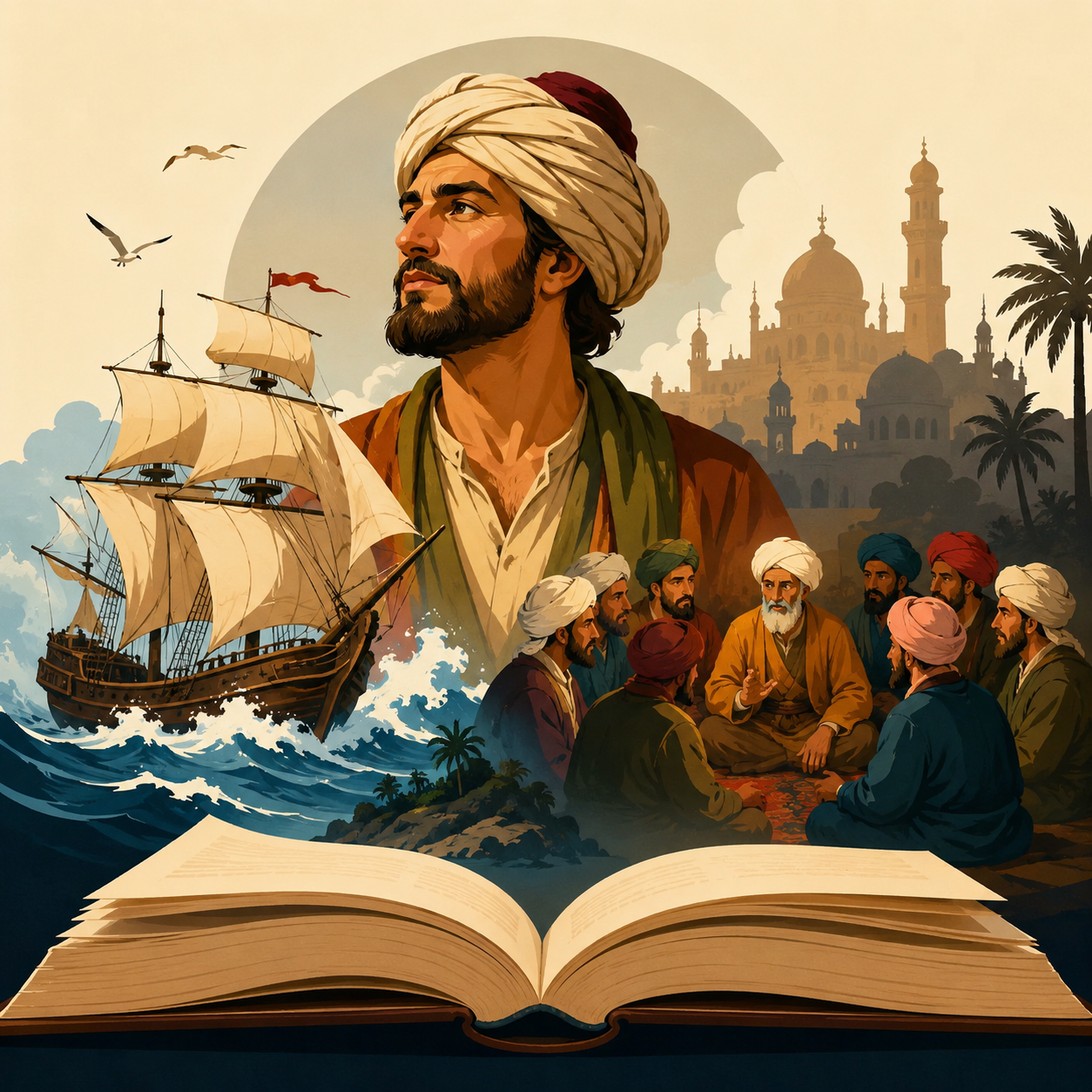 سندبادنامه: داستانی کهن با نام‌های «حکیم سندباد» و «داستان هفت وزیر».