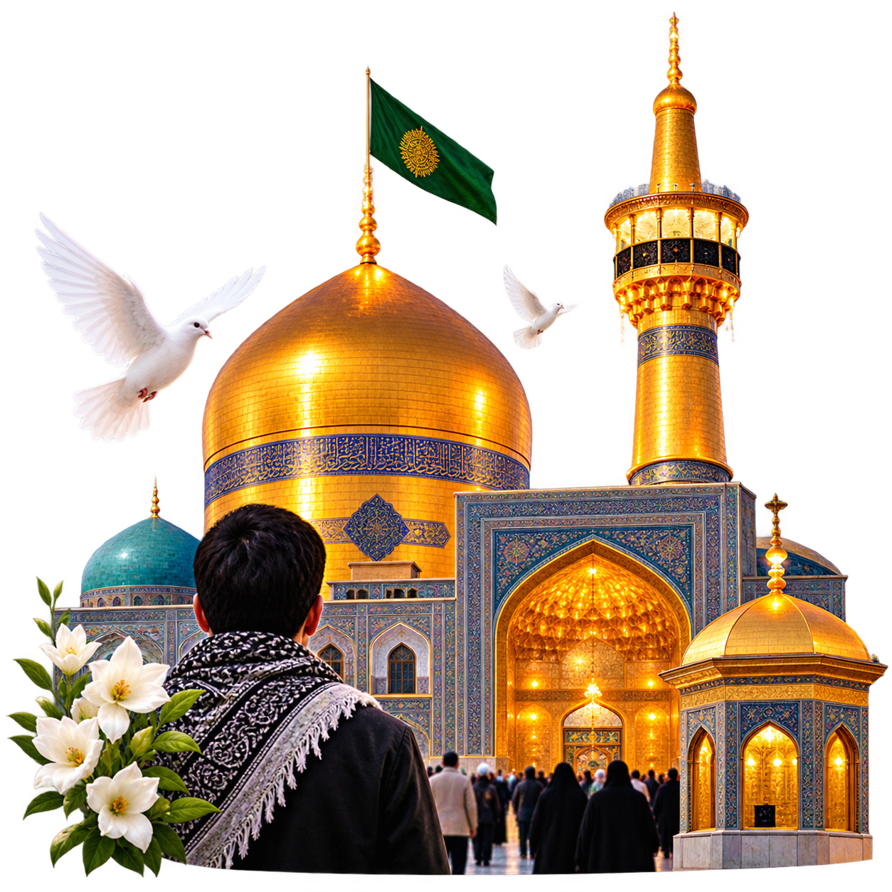 مشهد مقدس و حرم مطهر رضوی: مهم‌ترین مرکز زیارتی ایران و بارگاه امام رضا (ع)