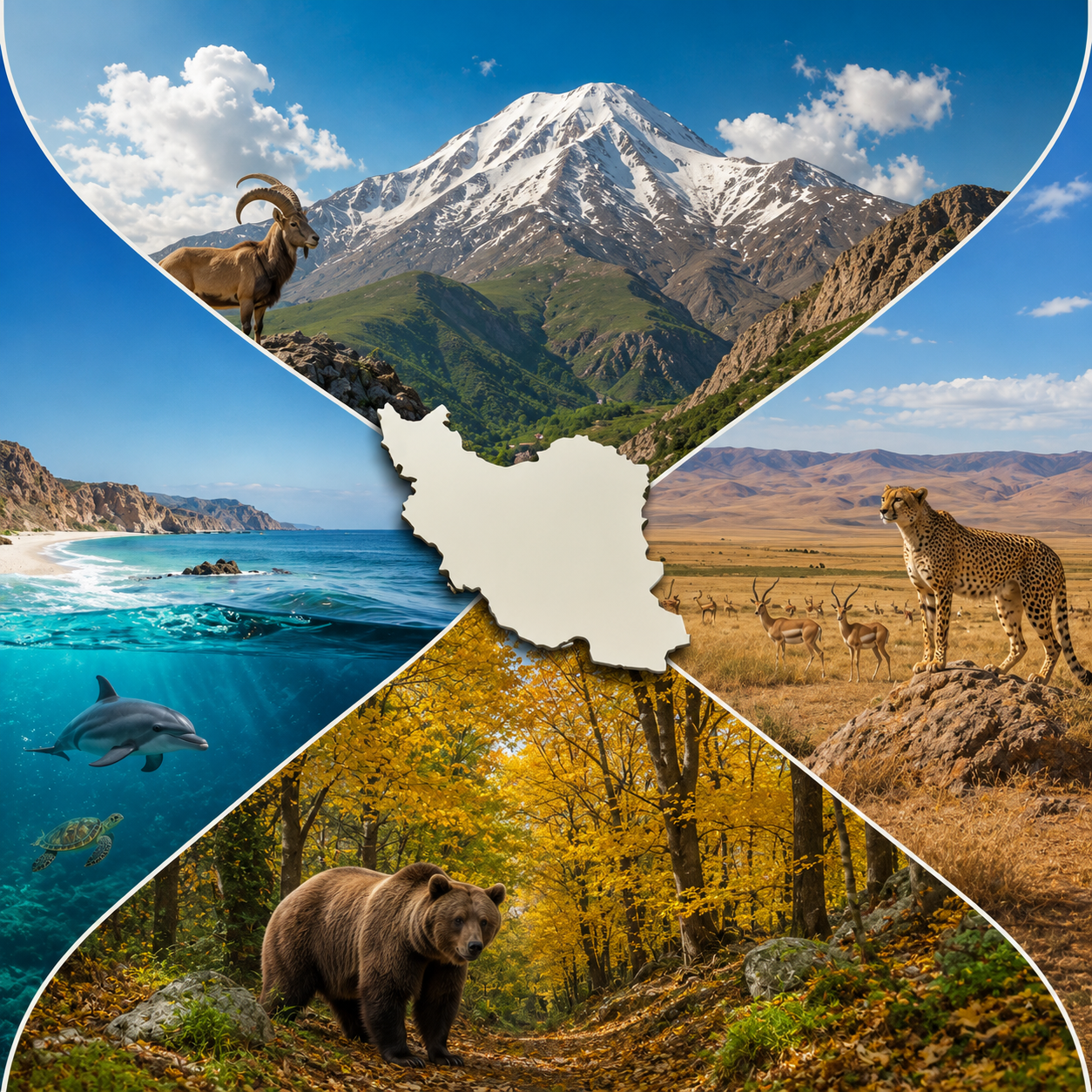 تنوع جغرافیایی ایران چه نقشی دارد؟