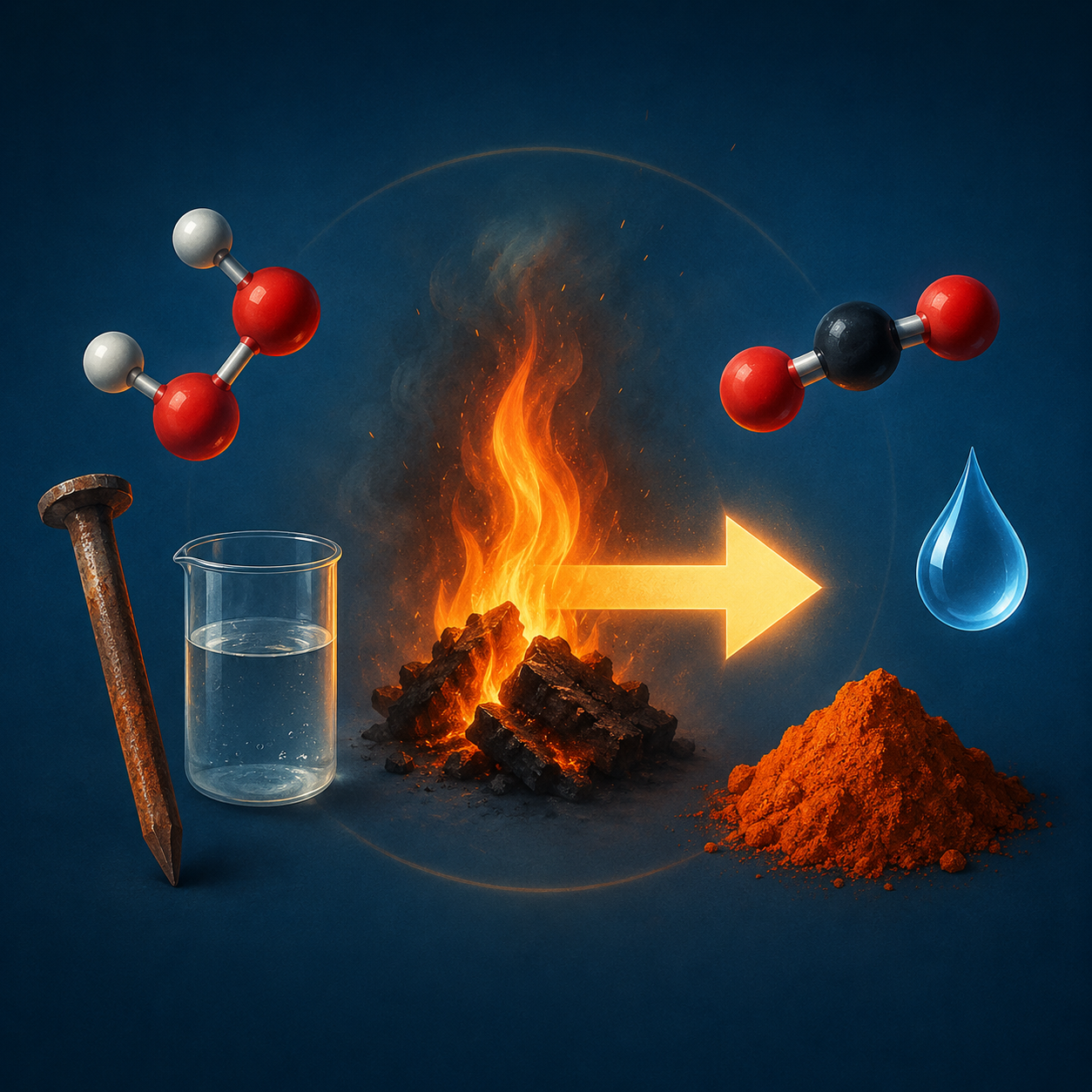 تغییر شیمیایی چیست؟