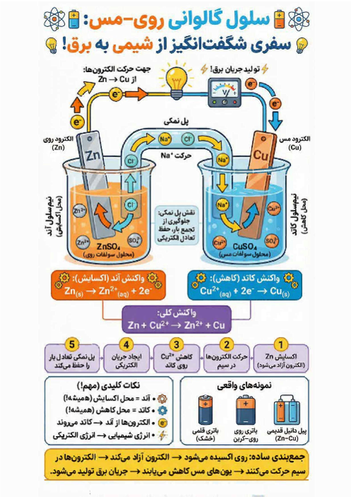 اینفوگرافی فصل 2 شیمی دوازدهم