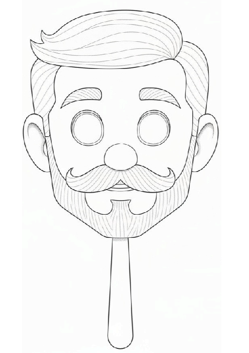 ماسک شخصیت‌های درس چوپان درستکار 