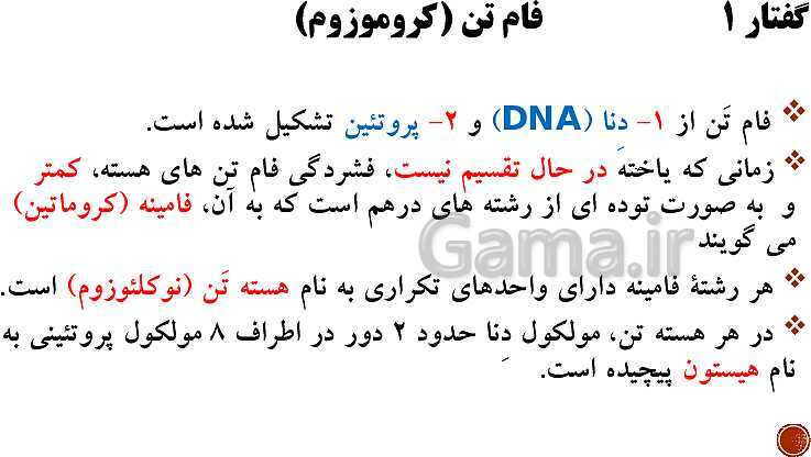 پاورپوینت تدریس زیست شناسی (2) یازدهم تجربی | فصل 6: تقسیم یاخته (گفتار 1 تا 3)- پیش نمایش