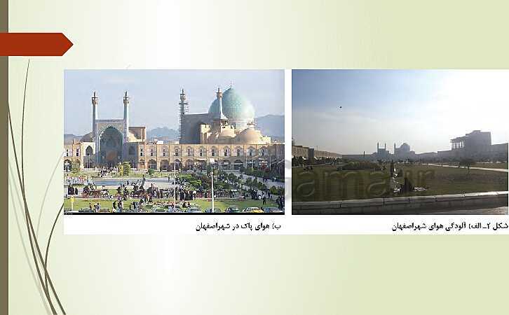پاورپوینت تدریس انسان و محیط زیست | درس 3: هوا، نفس زندگی (صفحه 33 تا 46)- پیش نمایش