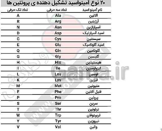 پاورپوینت زیست 3 | ساختار و سطوح آمینواسیدها - پیش نمایش