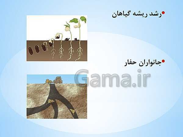 پاورپوینت آموزش علوم تجربی پنجم دبستان | درس 10: خاک با ارزش- پیش نمایش