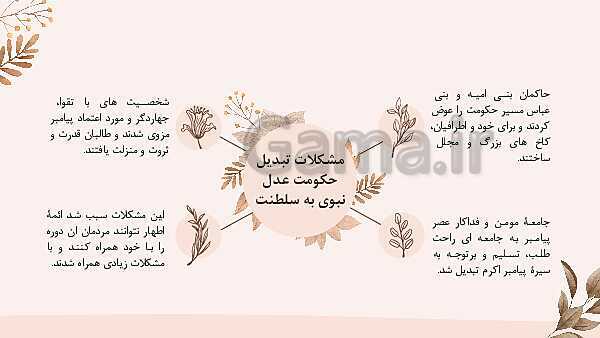 پاورپوینت دین و زندگی 2 یازدهم | درس 7: وضعیت فرهنگی، اجتماعی و سیاسی مسلمانان، پس از رحلت رسول خدا (ص)- پیش نمایش