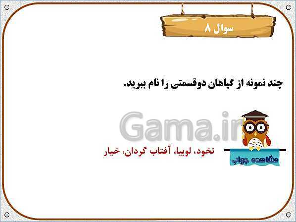 پاورپوینت علوم تجربی سوم دبستان | درس 11: بکارید و ببینید- پیش نمایش