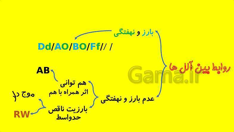 پاورپوینت آموزش کتاب درسی زیست شناسی دوازدهم | فصل 3: انتقال اطلاعات در نسل ها- پیش نمایش