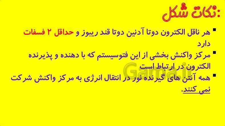 پاورپوینت آموزش کتاب درسی زیست شناسی دوازدهم | فصل 6: از انرژی به ماده- پیش نمایش