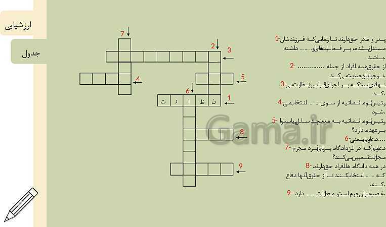 پاورپوینت تدریس خلاق درس 6: قوه قضائیه- پیش نمایش